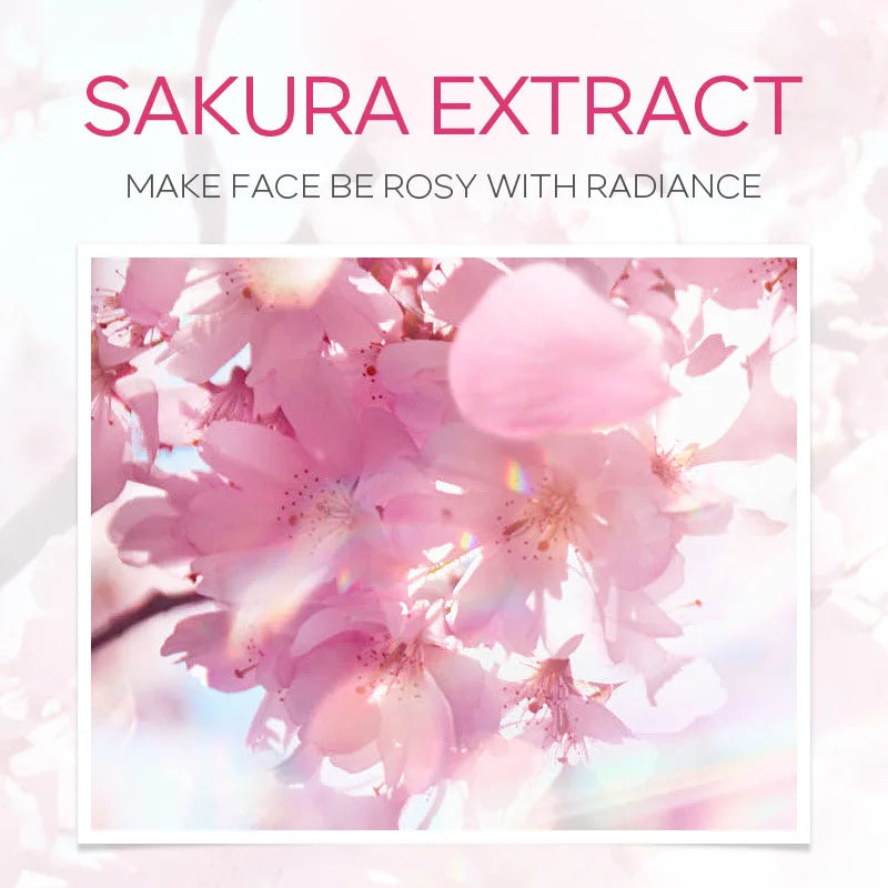 Korean Sakura Skincare Set - Complete Face Care Collection