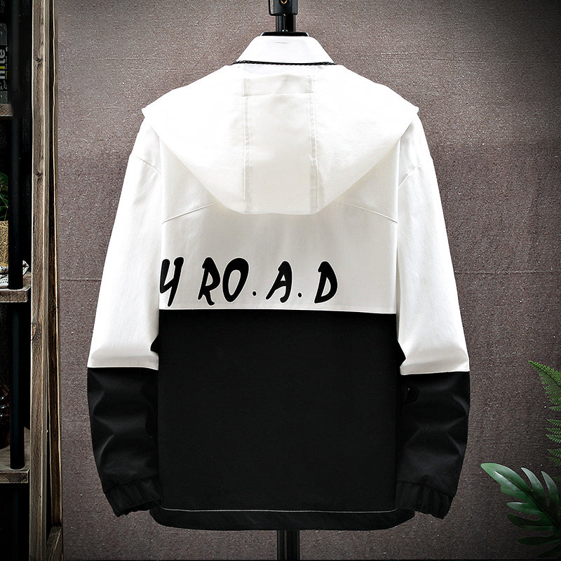 Men's Youth Denim Jacket - Polyester Casual Jacket