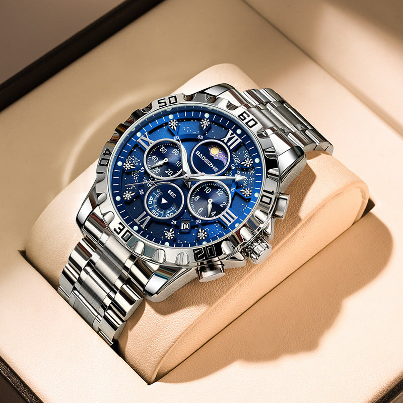 Men's Business Luminous Watch - Waterproof Quartz Fashion Watch