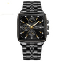 Men's Multifunctional Business Watch - Waterproof Stainless Steel Fashion Watch