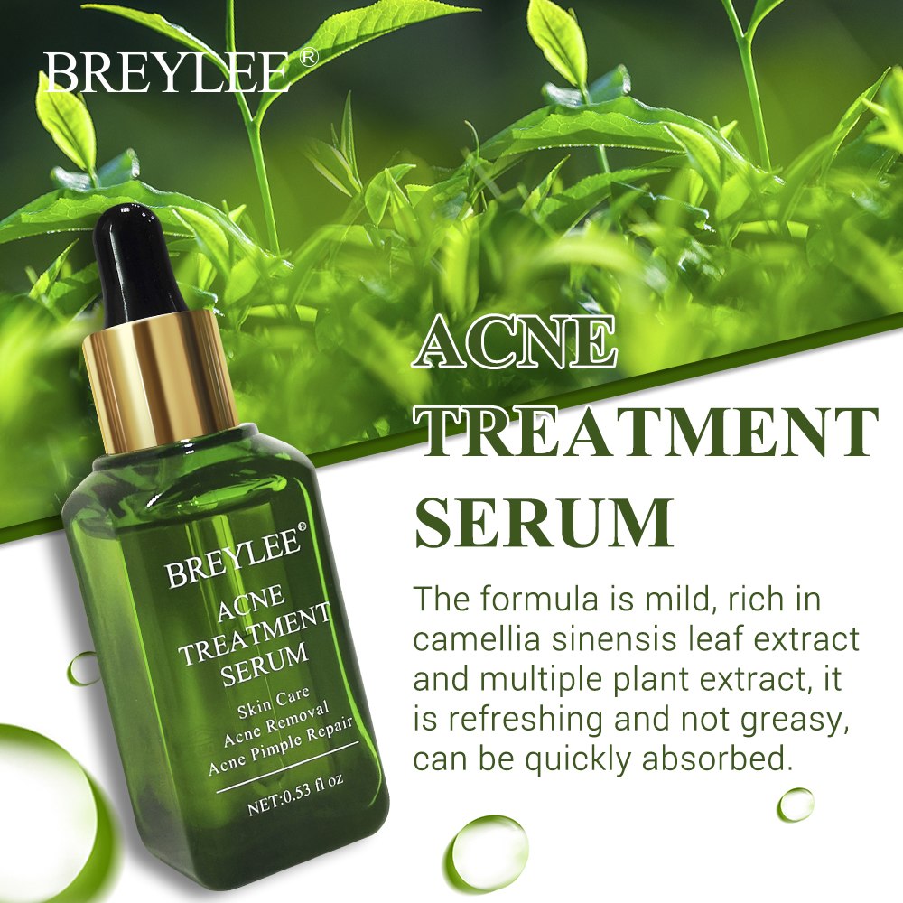 BREYLEE Acne Care Serum - Anti Acne Scar Removal Cream Skin Whitening