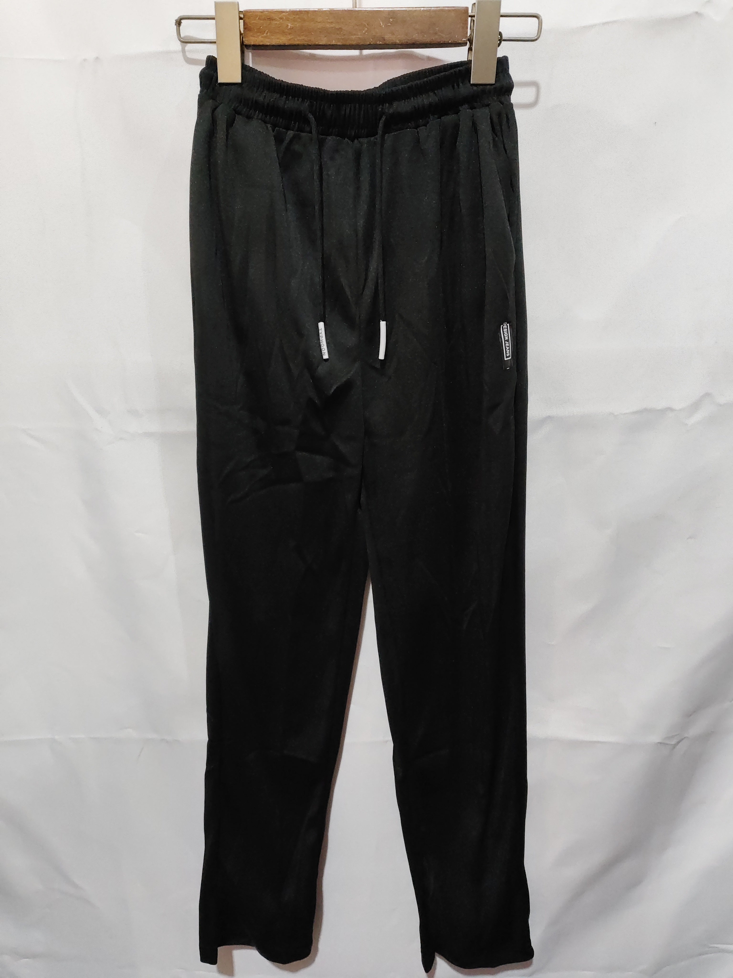 Men's Drawstring Sweatpants - Loose Straight Casual Trousers