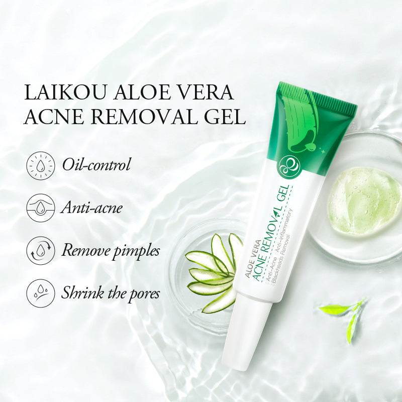Aloe Acne Care Gel - Soothing Face Cream Serum Pore Minimizer
