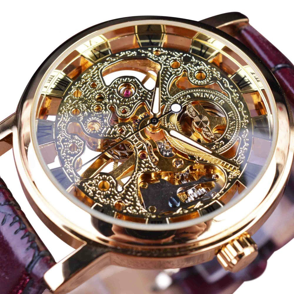 Men's Classic Mechanical Wrist Watch — Automatic Style