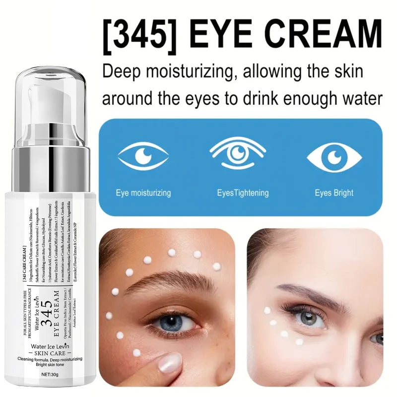 Korean 345 Eye Revitalizing Cream - Anti-Aging Eye Care