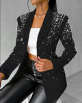 Fashion Casual Bubble Beads Small Suit Women's Clothing