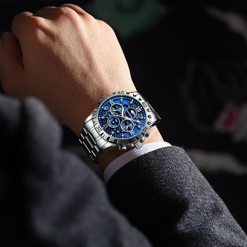 Men's Business Luminous Watch - Waterproof Quartz Fashion Watch