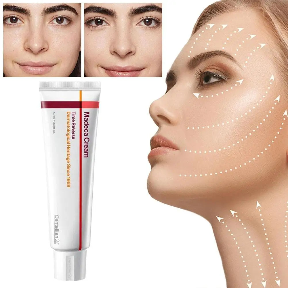 Korean Centella Asiatica Face Firming Cream - Anti-Wrinkle Moisturizer