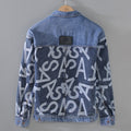 Men's Korean Style Heavy Craft Washed Baggy Denim Jacket — Youth Streetwear