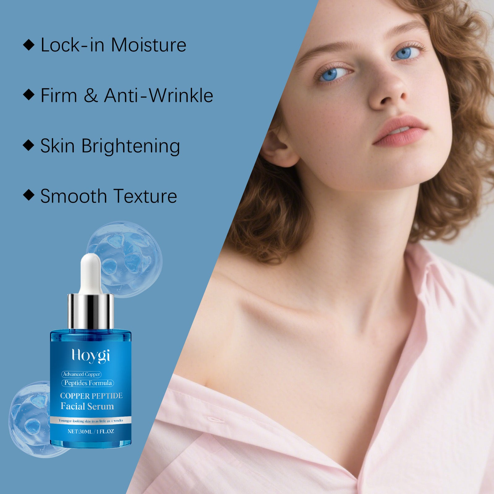 Blue Copper Peptide Facial Serum
