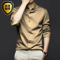 Men's Non-Iron Dress Shirt - Wrinkle Resistant Business Long Sleeve