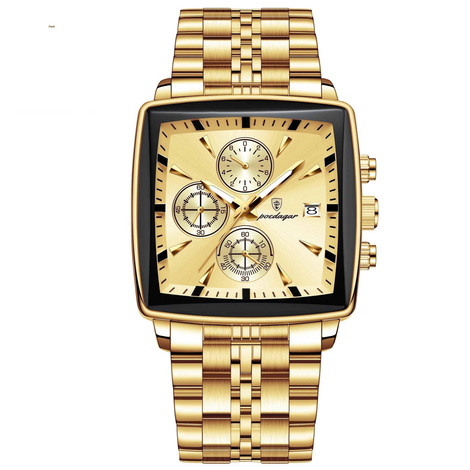 Men's Multifunctional Business Watch - Waterproof Stainless Steel Fashion Watch