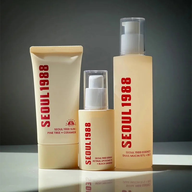 Korean Skin Care Set Seoul 1988 - Complete Anti-Aging Routine