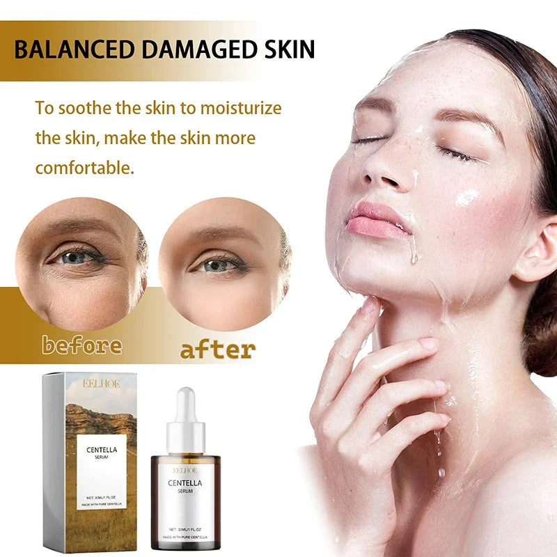 Korean Centella Asiatica Face Serum - Brightening Moisturizer