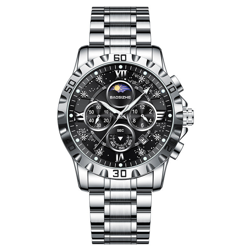 Men's Business Luminous Watch - Waterproof Quartz Fashion Watch