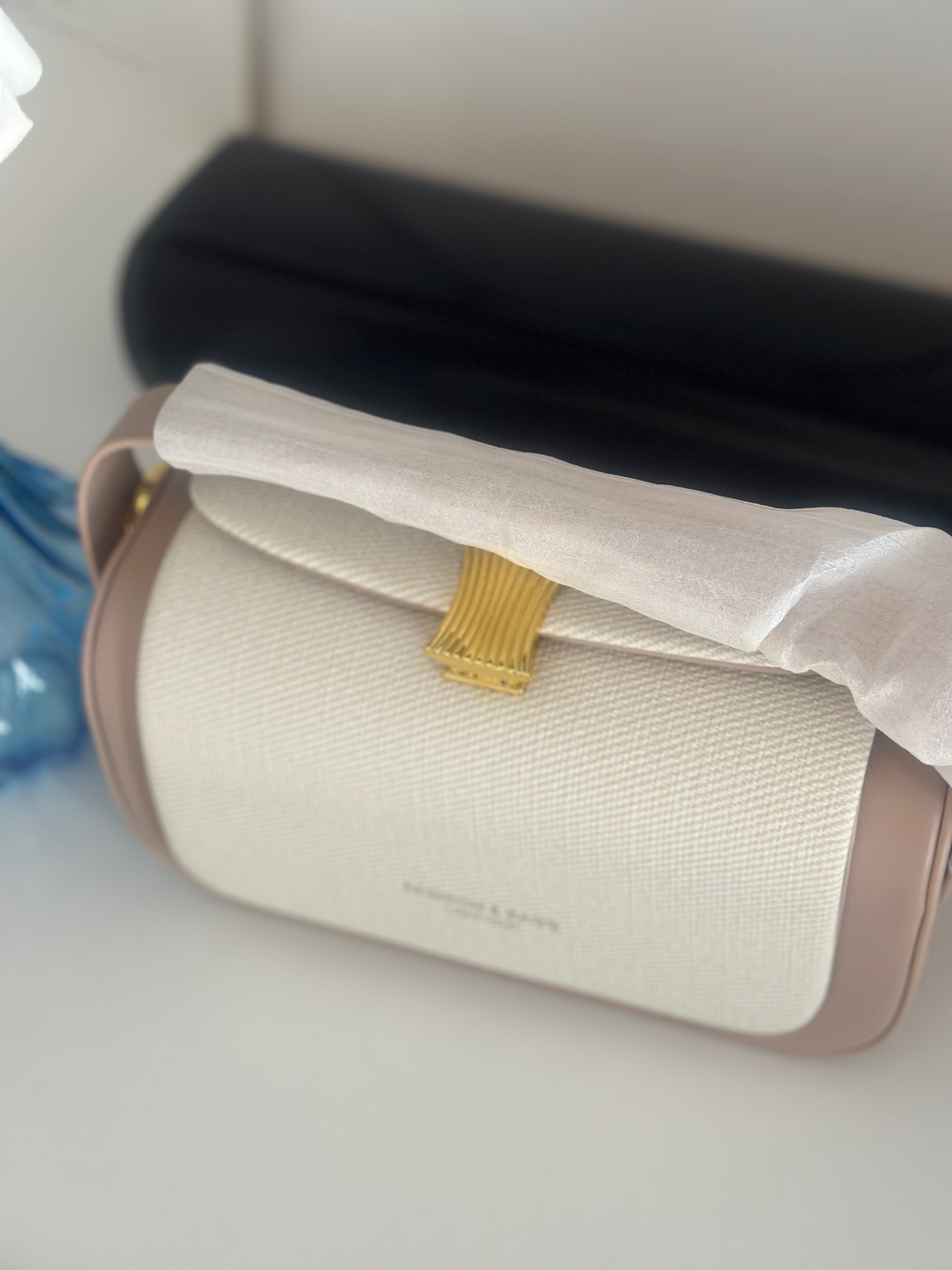 Cleo Gold Clasp Handbag