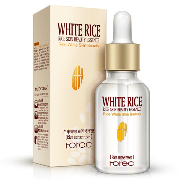 HOREC White Rice Whitening Serum - Anti-Wrinkle Moisturizing Face Cream 15ml