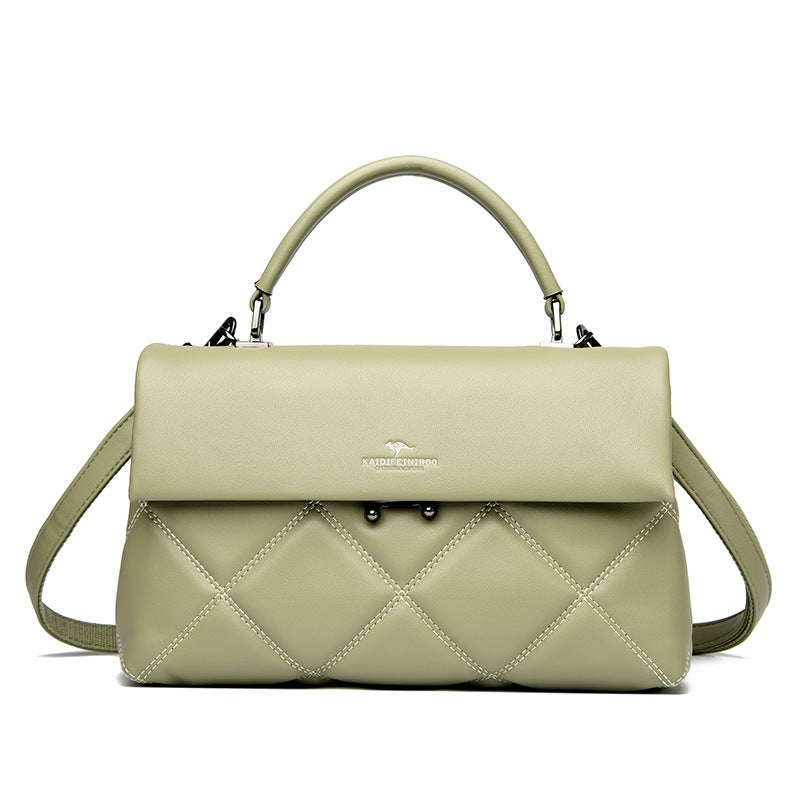 Women's Crossbody Shoulder Bag - Vegan Leather Purse