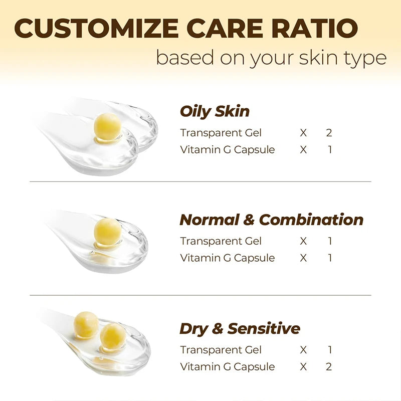 Korean Vita C Capsule Cream - Anti-Wrinkle Collagen Gel