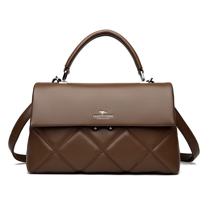 Women's Crossbody Shoulder Bag - Vegan Leather Purse