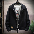 Men's Youth Denim Jacket - Polyester Casual Jacket