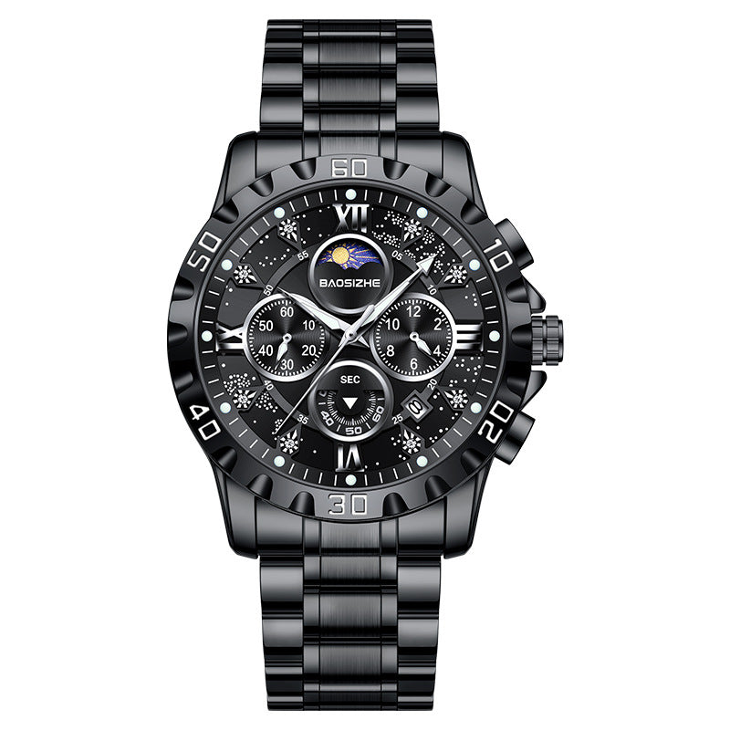 Men's Business Luminous Watch - Waterproof Quartz Fashion Watch