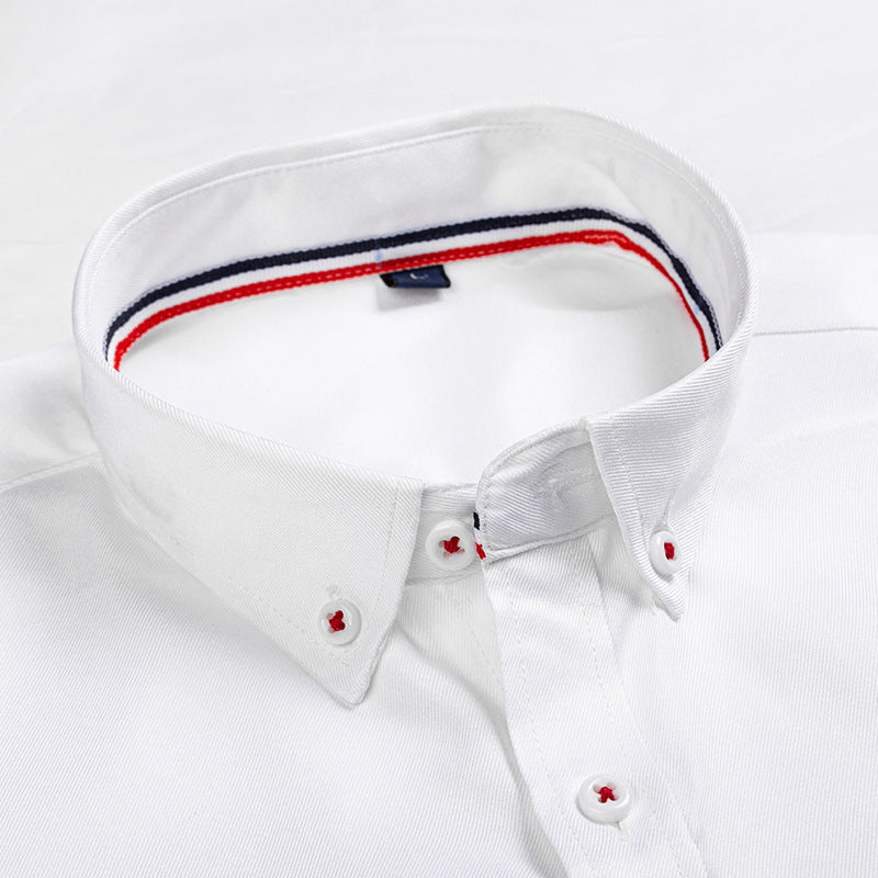 Men's Business Dress Shirt - Casual Fashion Long Sleeve Button-Up