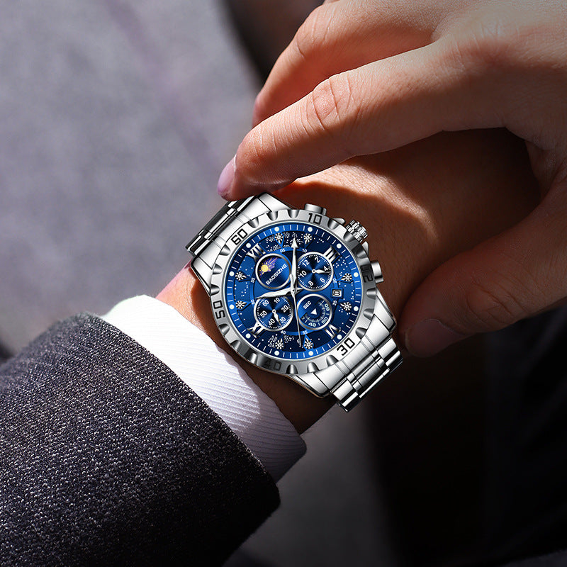 Men's Business Luminous Watch - Waterproof Quartz Fashion Watch