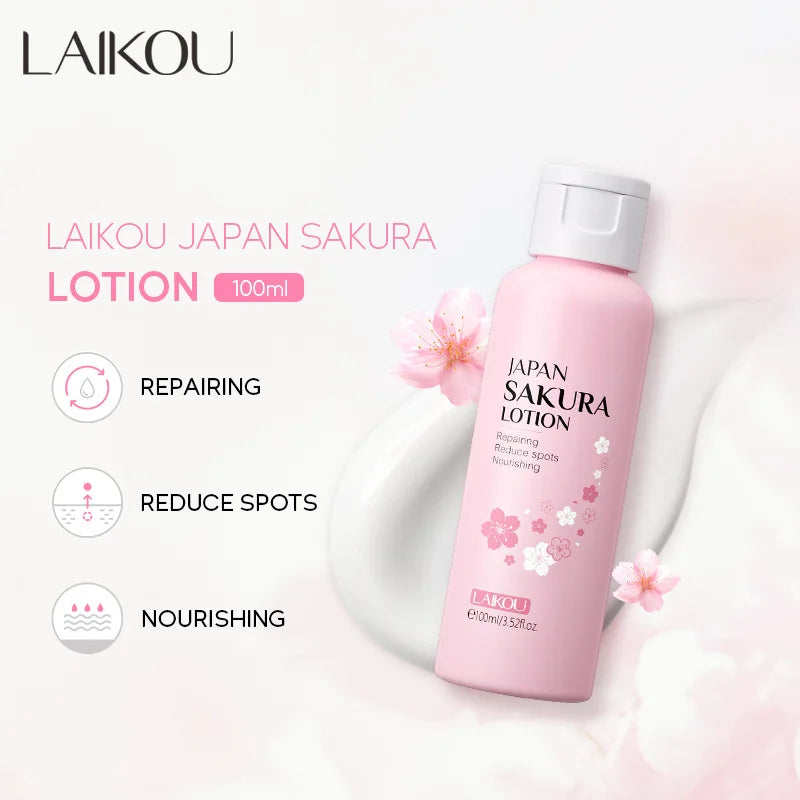 Korean Sakura Skincare Set - Complete Face Care Collection