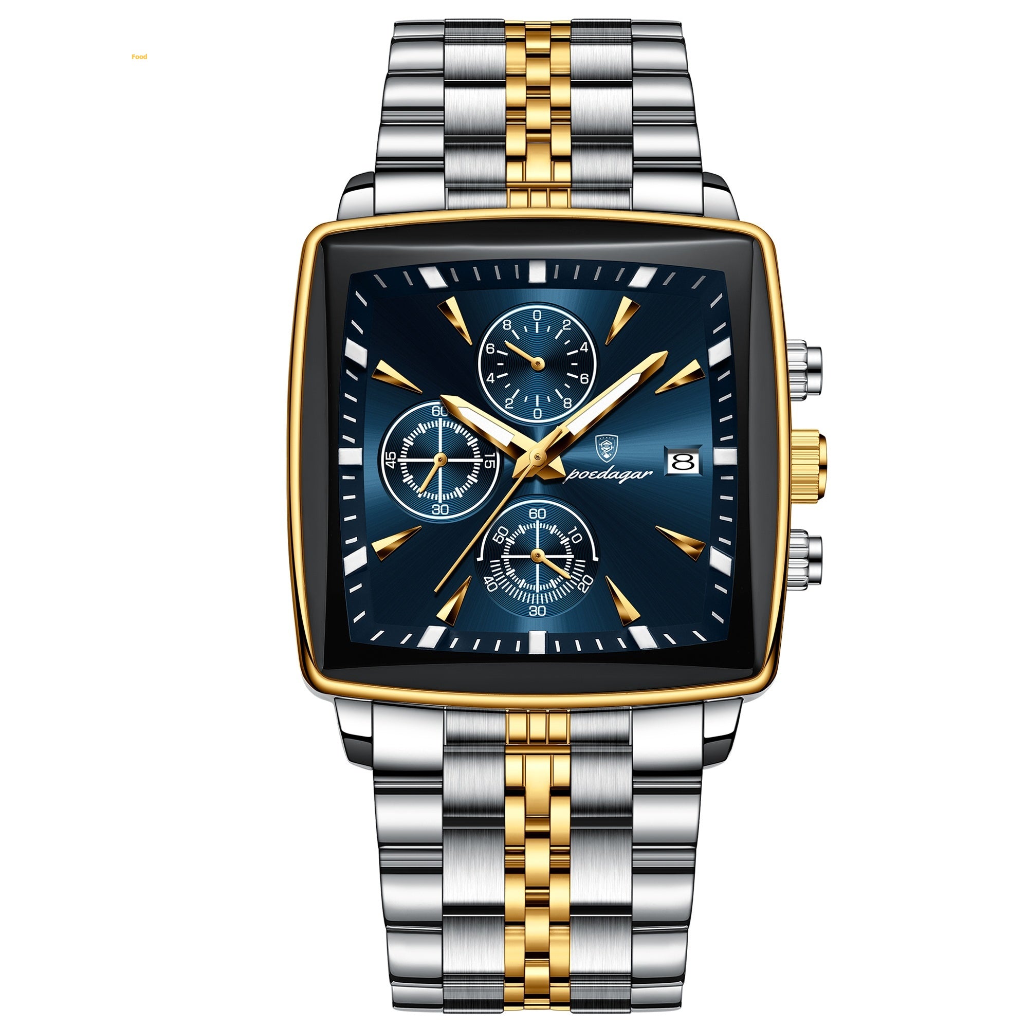 Men's Multifunctional Business Watch - Waterproof Stainless Steel Fashion Watch