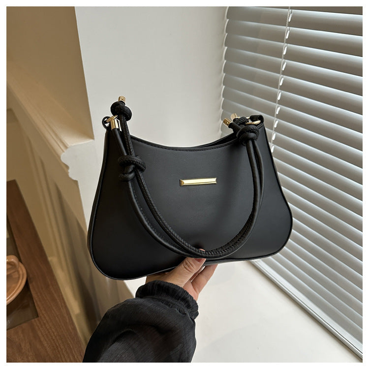 Women's Square Shoulder Bag - Trendy PU Leather Purse