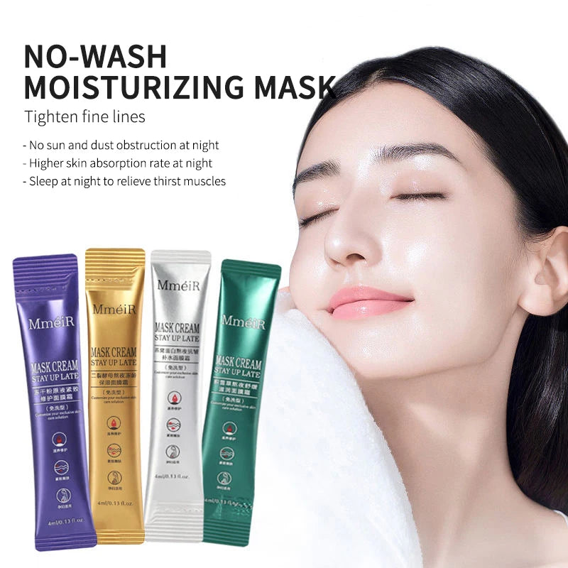 Korean Sleeping Face Masks (20pcs) - Anti-Aging Overnight Hydrating Mask