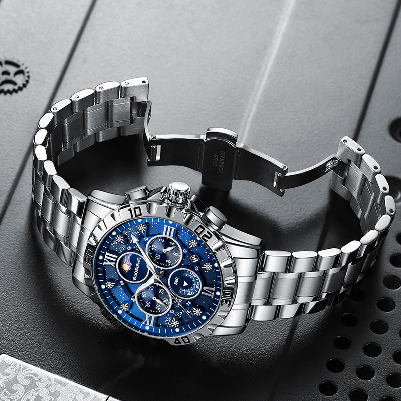 Men's Business Luminous Watch - Waterproof Quartz Fashion Watch