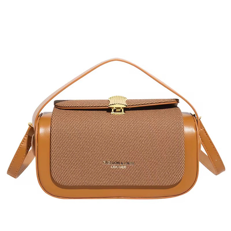 Cleo Gold Clasp Handbag