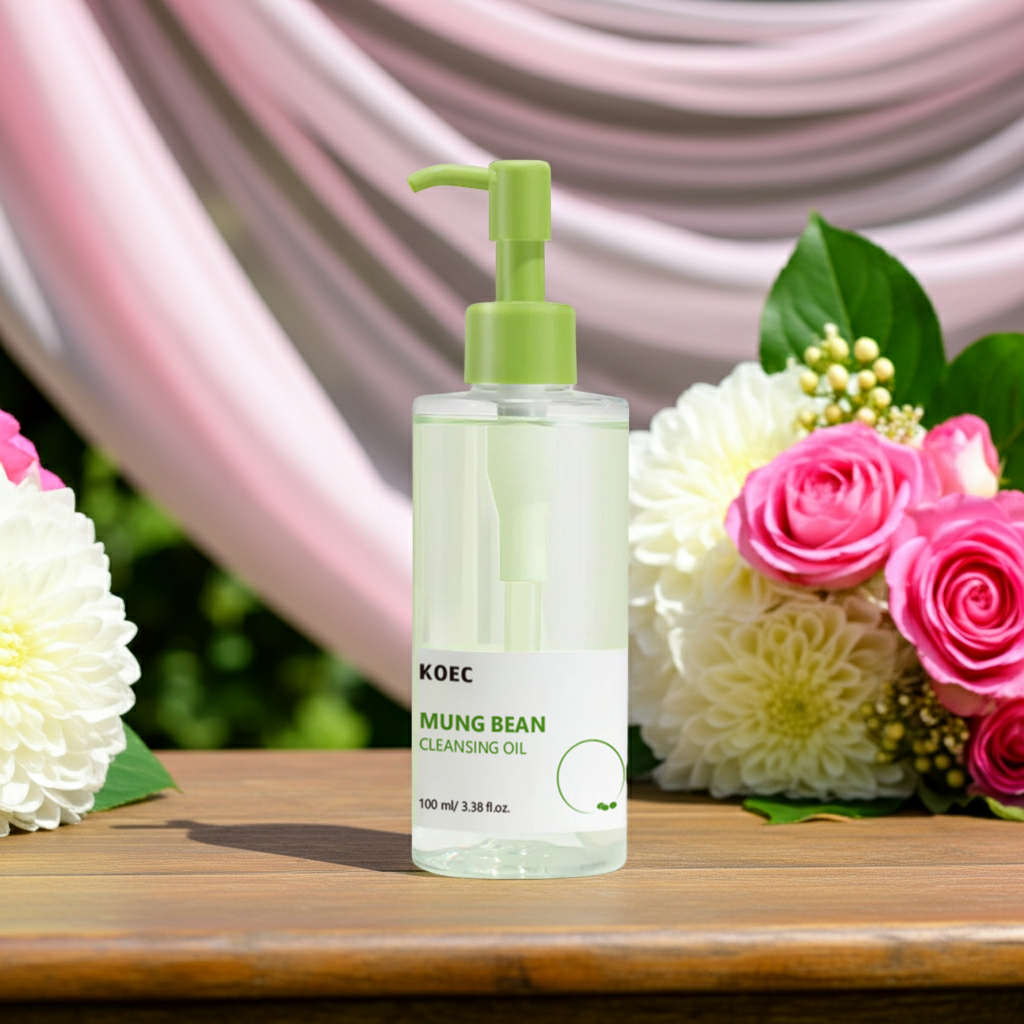 4-Piece Green Bean Cleansing Skincare Set