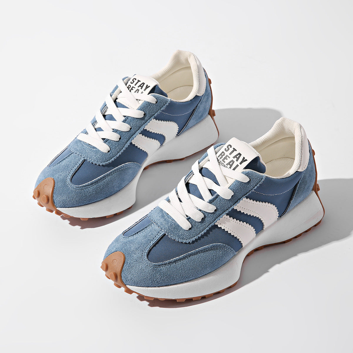 Women's Thick Bottom Student Casual Shoes Breathable Sneaker