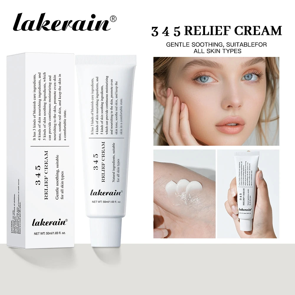 Korean 3 4 5 Relief Cream - Blemish Care & Soothing Cream