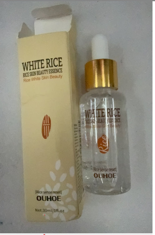 HOREC White Rice Whitening Serum - Anti-Wrinkle Moisturizing Face Cream 15ml