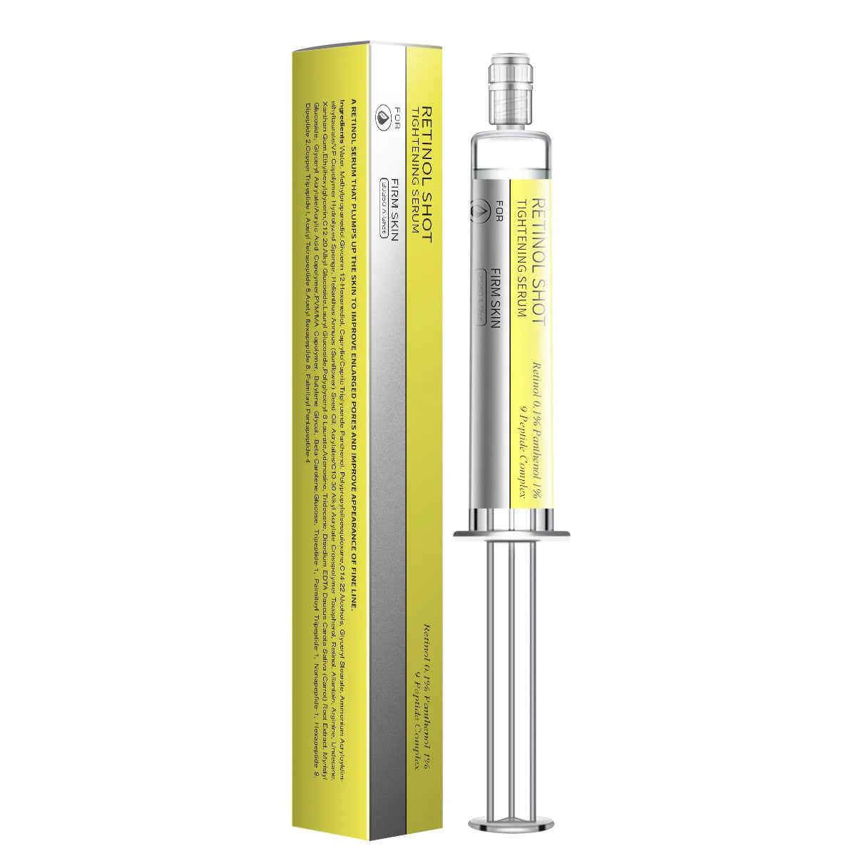 Retinol & Peptide Eye Serum - Anti-Aging Firming Korean Skincare