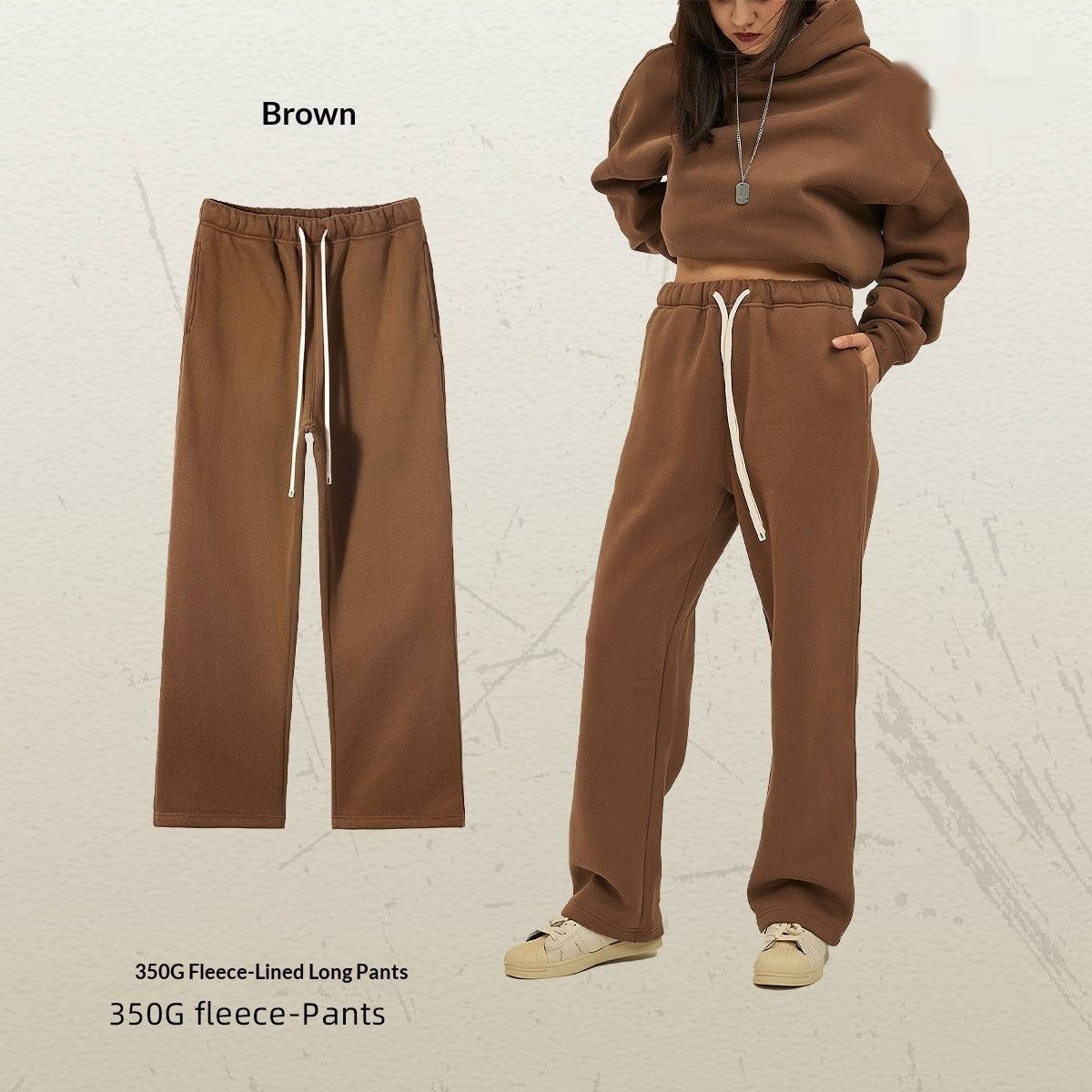 Mens Loose-Fit Fleece Lined Sweatpants