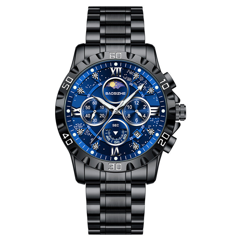 Men's Business Luminous Watch - Waterproof Quartz Fashion Watch