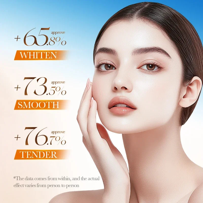 Korean Orange Exfoliating Peeling Gel - Facial Scrub Cleanser