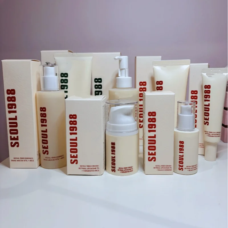 Korean Skin Care Set Seoul 1988 - Complete Anti-Aging Routine