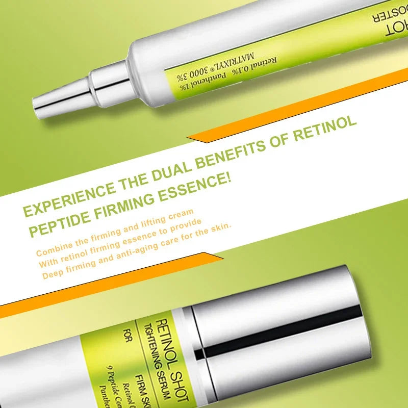 Retinol & Peptide Eye Serum - Anti-Aging Firming Korean Skincare
