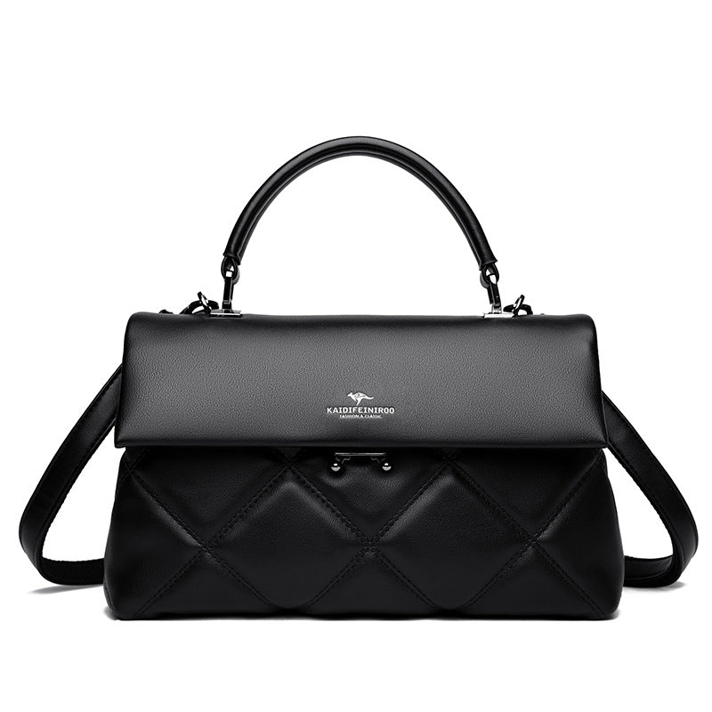 Women's Crossbody Shoulder Bag - Vegan Leather Purse
