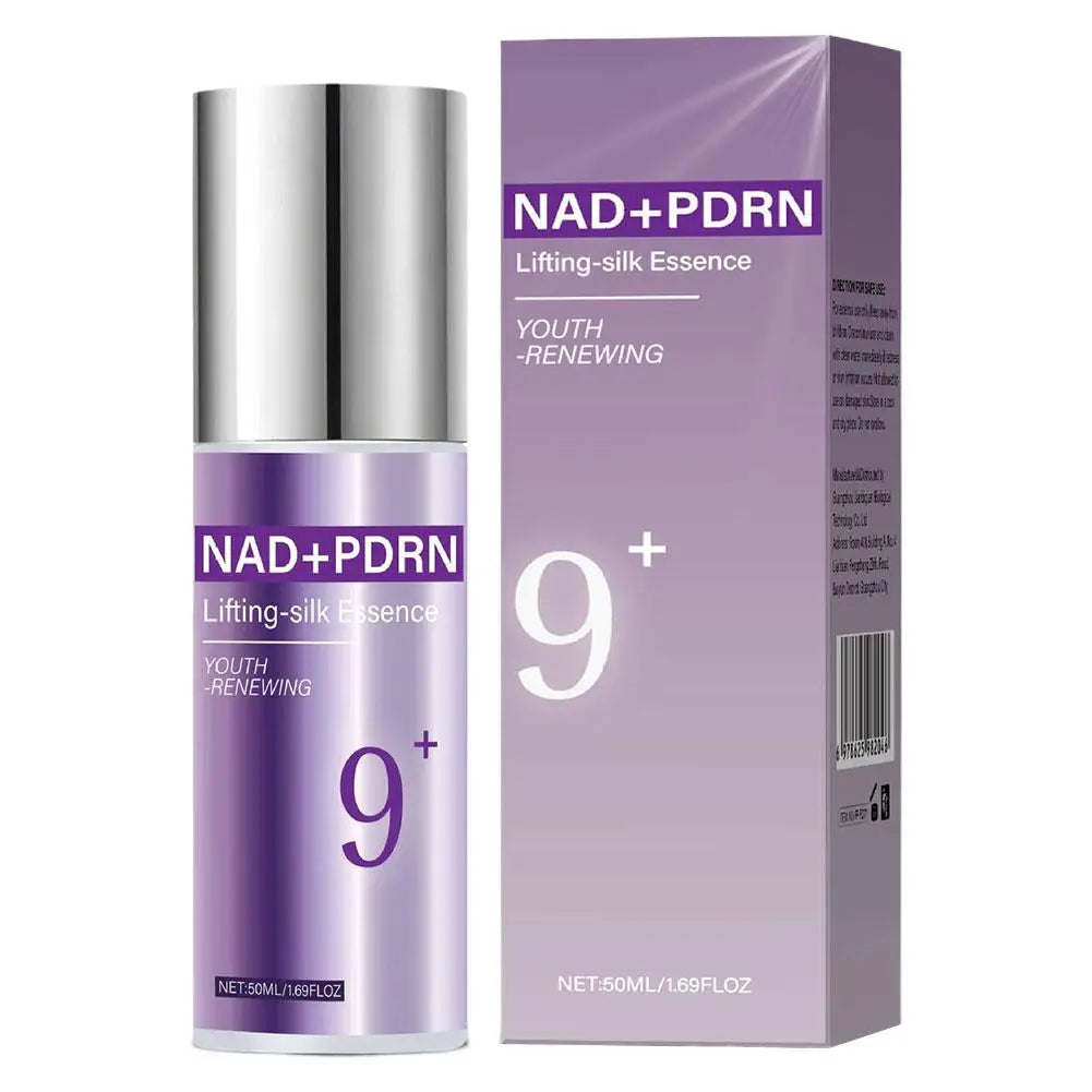 Korean No.9 NAD+PDRN Satin Lift Face Essence - Anti-Aging Serum